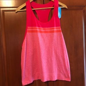 Be Inspired Hot Pink Tank Large NWT